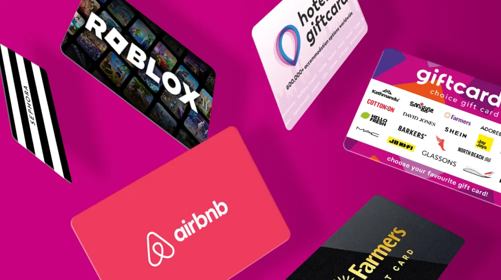 Gift vouchers for every occasion