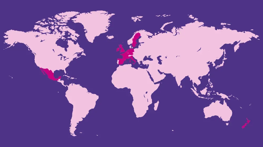 International gift cards for more than 10 countries