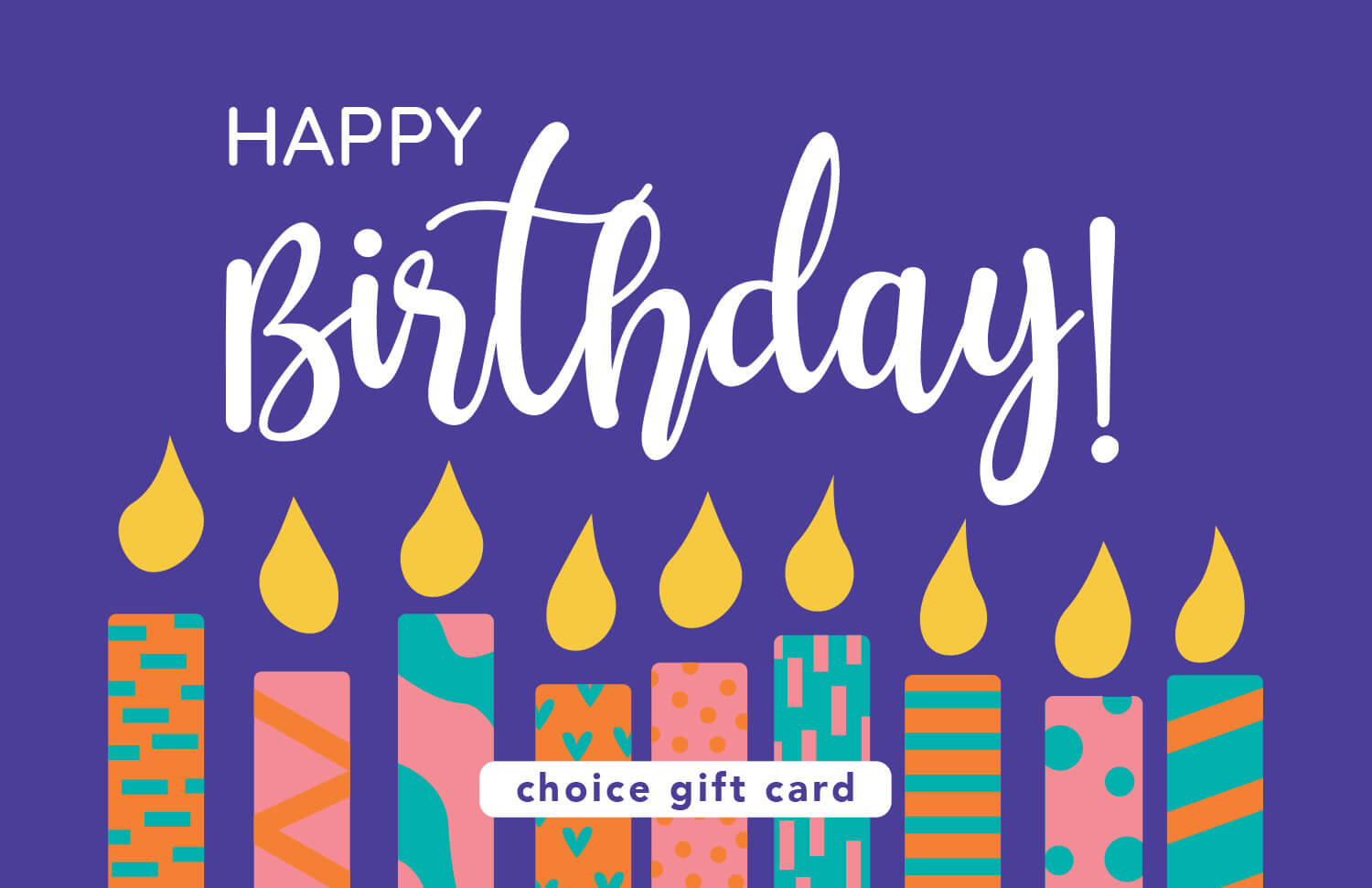 Happy Birthday Gift Card