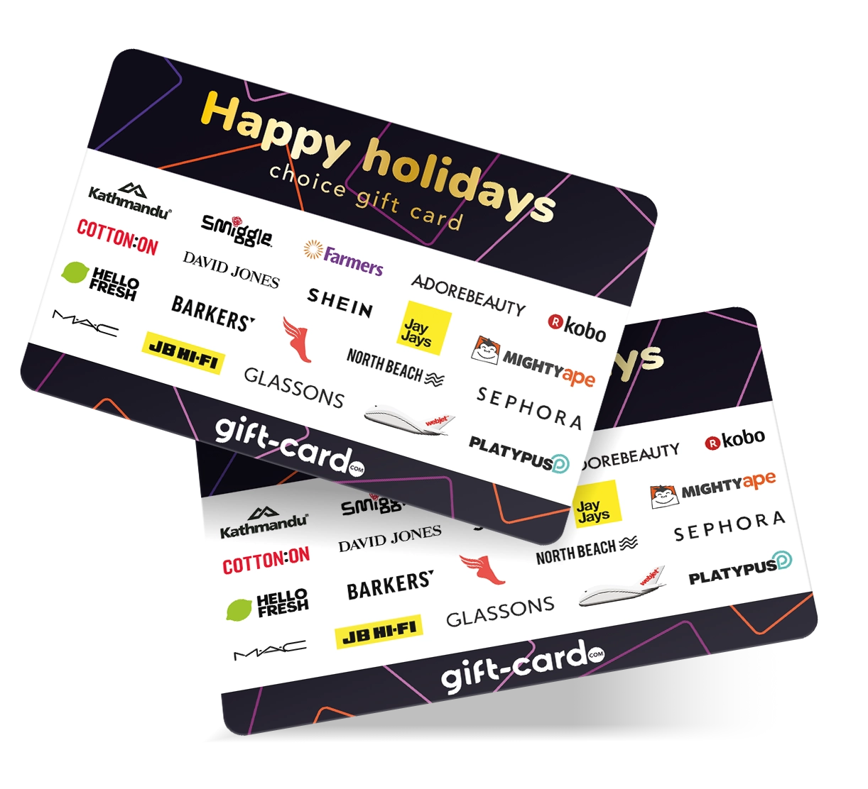 Happy Holidays Gift Card
