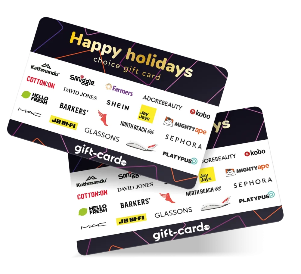 Happy Holidays Gift Card