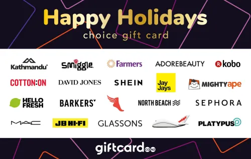 Happy Holidays Gift Card