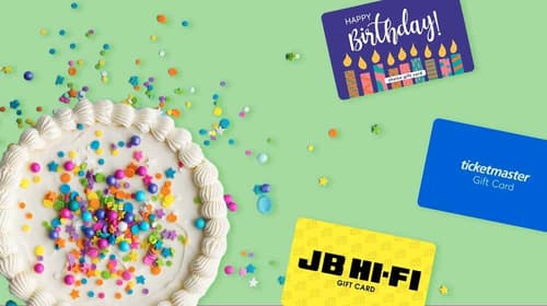 Perfect birthday gift cards for him and her